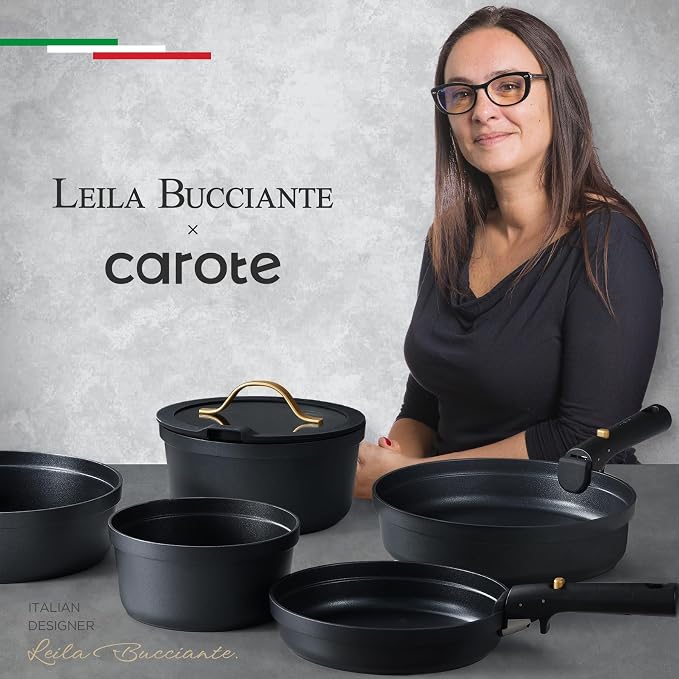 CAROTE 20pcs Pots and Pans Set Non Stick, Nonstick Cookware Set, - Image 9