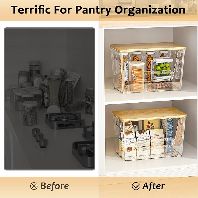 Delamu 2 Set Pantry Organizers and Storage, Trash Bag Holder Under Sink - Image 5