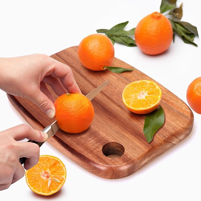 Small Acacia Wood Cutting Boards - Image 2