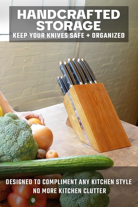 Dalstrong 12-Piece Elite Knife Block Set — German High-Carbon Steel, - Image 2