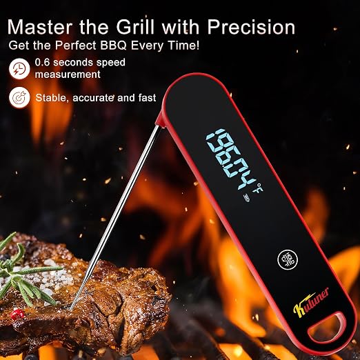 KULUNER The Latest Thermocouple Instant Reading Meat Thermometer Digital - Image 2