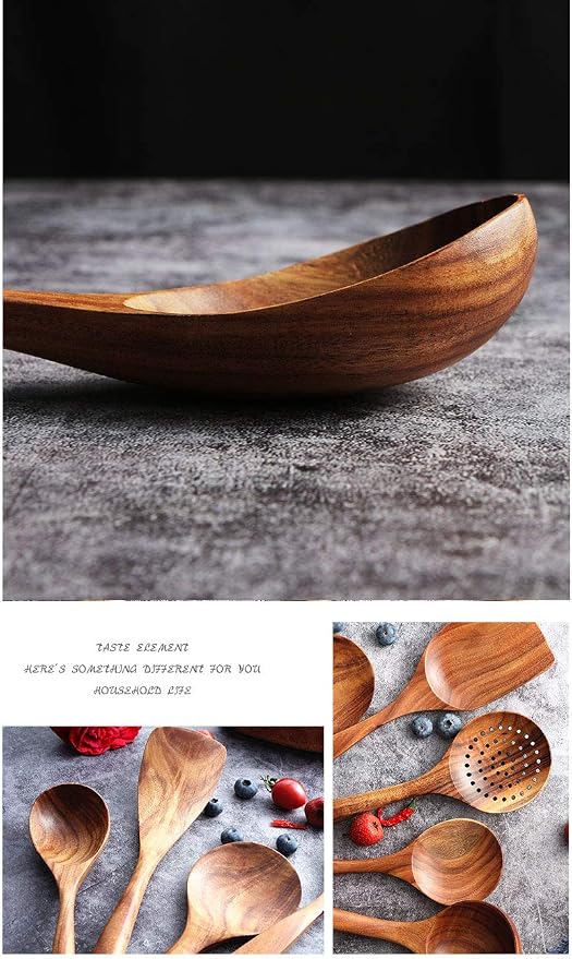 Messon Wooden Spoons for Cooking - Image 8