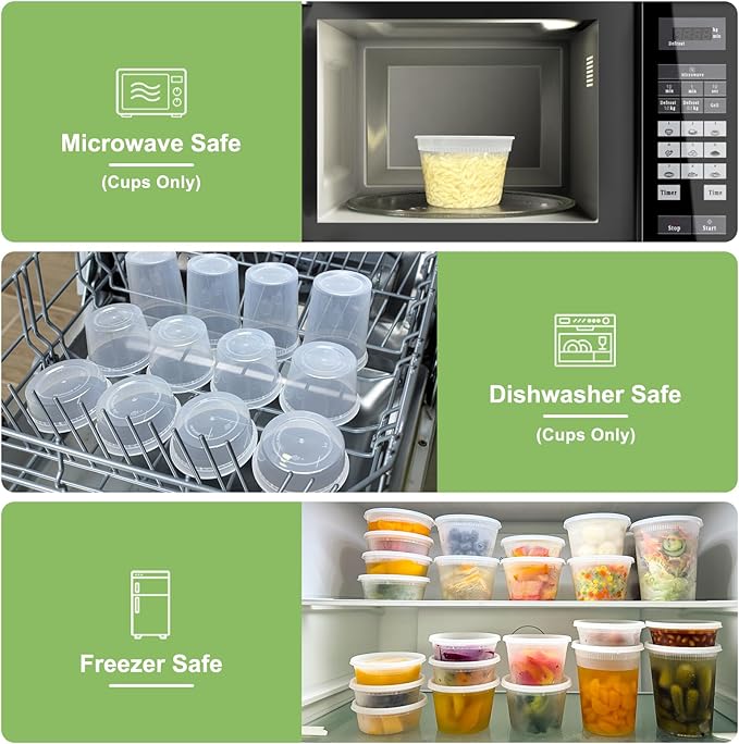 Dipoo 40 Sets Deli Containers - Image 5