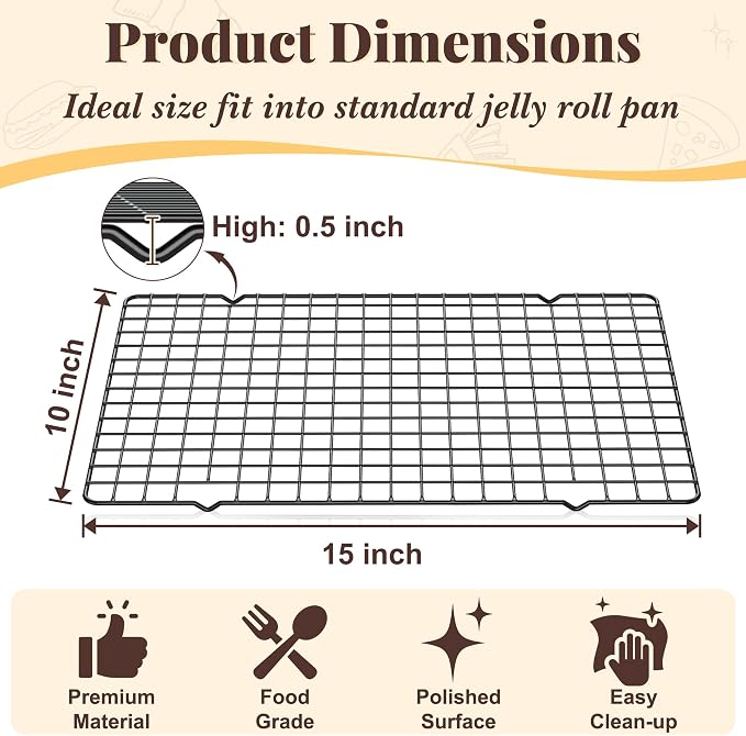 Cooling Racks for Cooking and Baking - Image 2