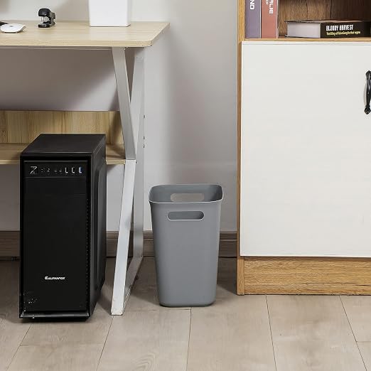 UUJOLY Plastic Trash Can Wastebasket, Garbage Container Basket - Image 5