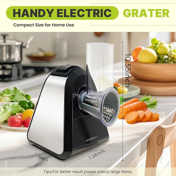 Mokero 5 in 1 Electric Cheese Grater - Image 5