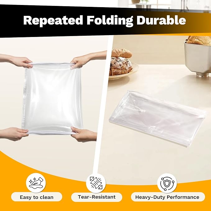 BIEAMA Bun Rack Cover – 10 Tier Commercial Bakers Racks Sheet Pan Rack Cover PVC - Image 5