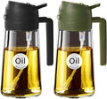 YARRAMATE 2Pcs 16oz/470ml Glass Olive Oil Sprayer by YARRAMATE
