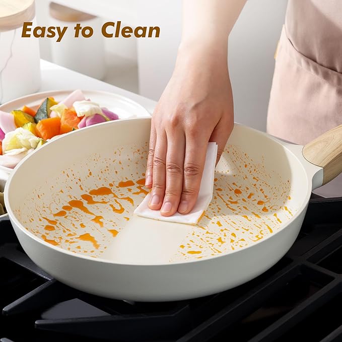 SENSARTE Ceramic Nonstick Frying Pan Skillet - Image 6