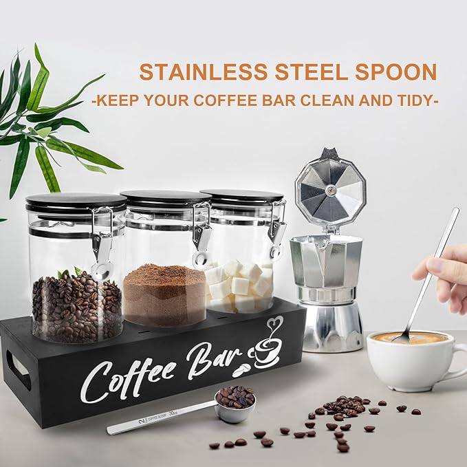 MACIFECI Glass Coffee Containers - Image 6
