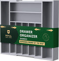 ROYAL CRAFT WOOD Luxury Bamboo Kitchen Drawer Organizer by RoyalCraftWood