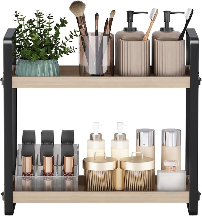 HNRLOY Bathroom Counter Organizer, Bathroom Countertop Organizer, Counter Shelf by Unknown