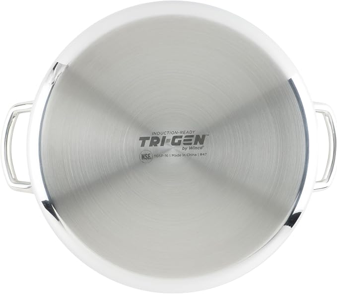 WINCO Tri-Ply Stock Pot - Image 5