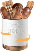 DOWAN 360° Rotating Extra Large Cooking Utensil Holder, 7.6" Kitchen Utensil by DOWAN