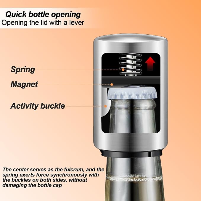 2PCS Automatic Beer Bottle Opener - Image 6