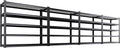 Set of 4 Garage Shelving-3500 lbs 5 Tier Storage Shelves, Adjustable Heavy Duty by Unknown