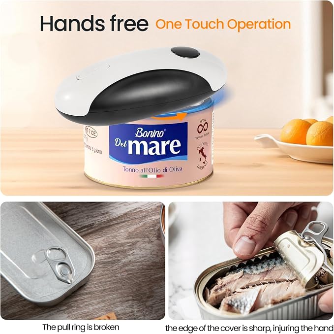 Rechargeable Electric Can Opener, Hands Free - Image 2