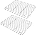 TeamFar Cooling Rack, 11.7” x 9” Stainless Steel Wire Baking Rack by TeamFar