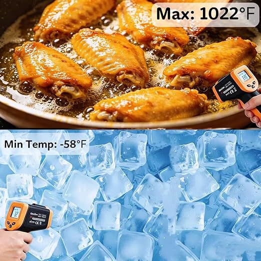 Blackstone Infrared Thermometer Temperature Gun - Image 4