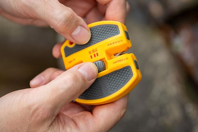 Smith’s 50917 Adjustable 2-Step Knife Sharpener – Yellow - Image 3