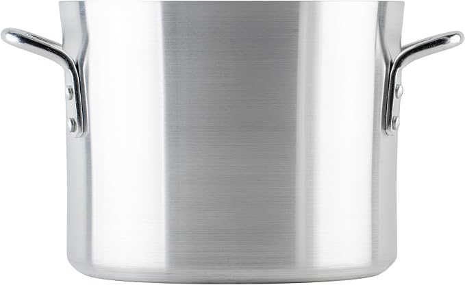 Winco Elemental Aluminum, 8 Qt Stock Pot - Image 2