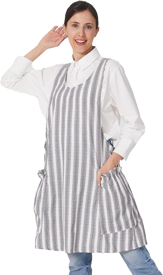 Cozy Adjustable Cross Back Aprons by APRONNER