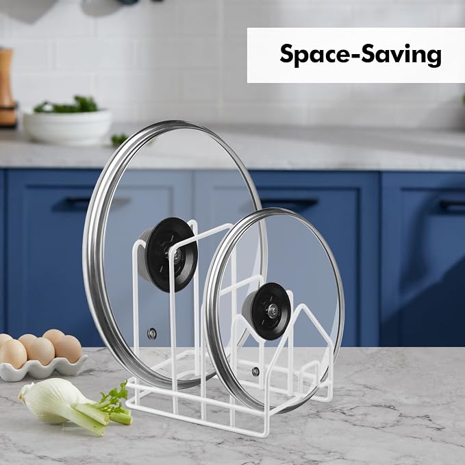 Poeland Kitchen Pot Lid Organizer, Pan Rack - Image 2