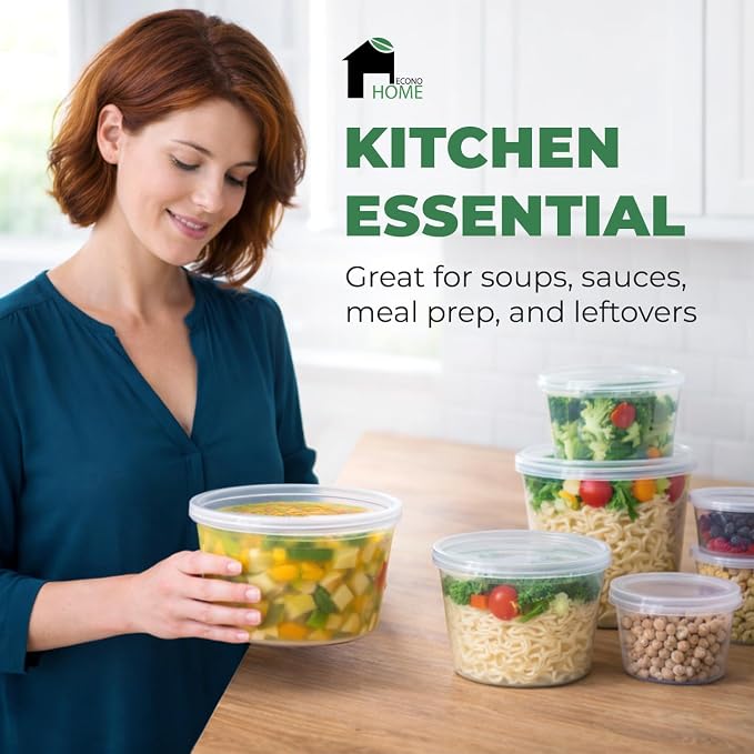 EconoHome Clear Deli Containers - Image 5