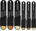 6 Pcs Adjustable Measuring Spoon Plastic Tablespoon and Teaspoon Set Baking by Meanplan