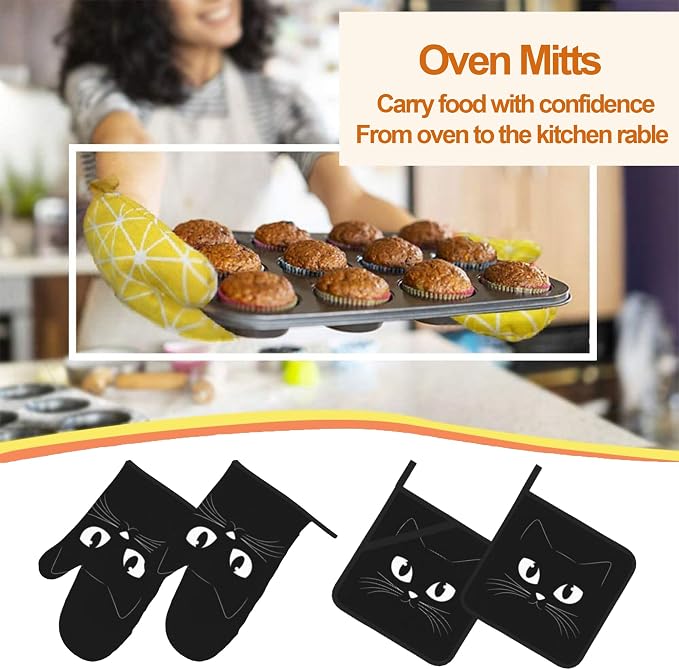 Oven Mitts and Hot Pads Set - Image 7