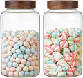 Large Glass Coffee Jars Round Storage Canister by Patoper