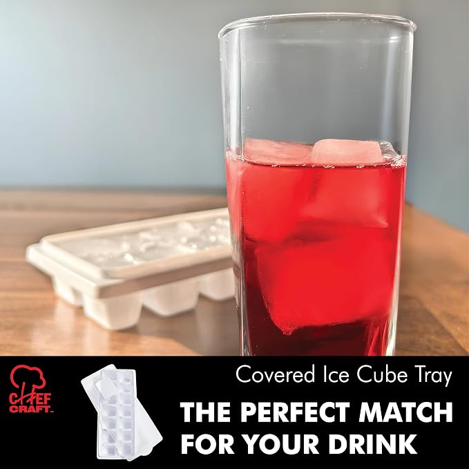 Chef Craft Ice Cube Tray with Lid - Image 5