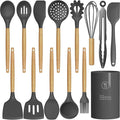 oannao Silicone Cooking Utensils Kitchen Utensil Set by oannao