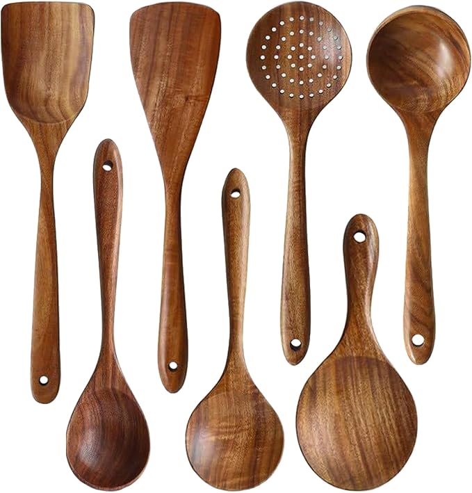 Messon Wooden Spoons for Cooking by Messon