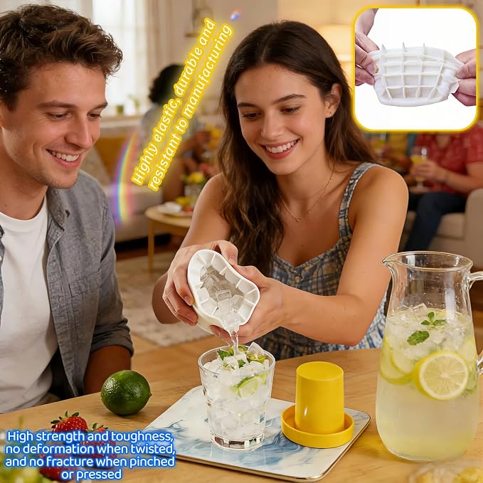 3D Upgraded Silicone Ice Cube Tray - Image 2