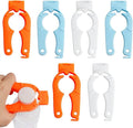 6-Pack Plastic Bottle Cap Opener, 3-in-1 Multi-Purpose Gripper Water Bottle by Unknown
