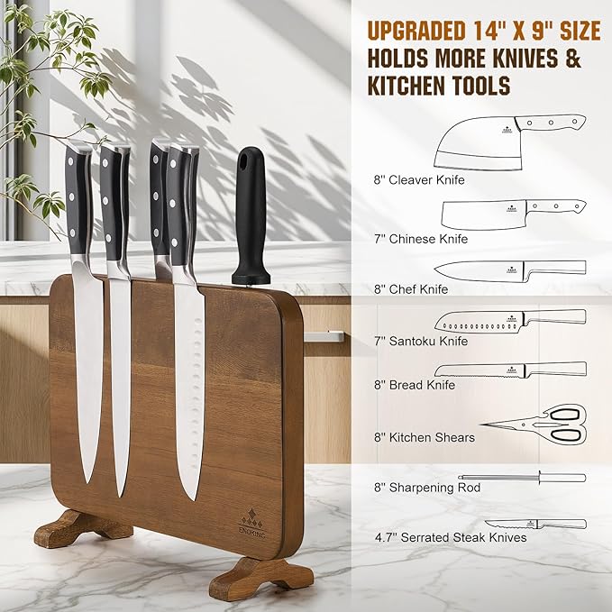 Enoking Magnetic Double-Sided Knife Block - Image 6