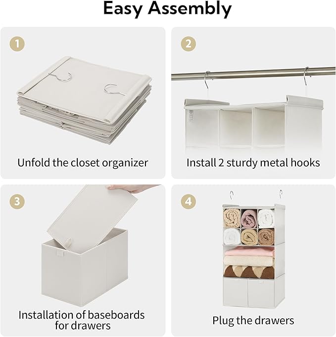 GRANNY SAYS Hanging Closet Organizer - Image 8
