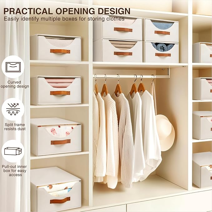 Homsorout Stackable Storage Drawers - Image 5