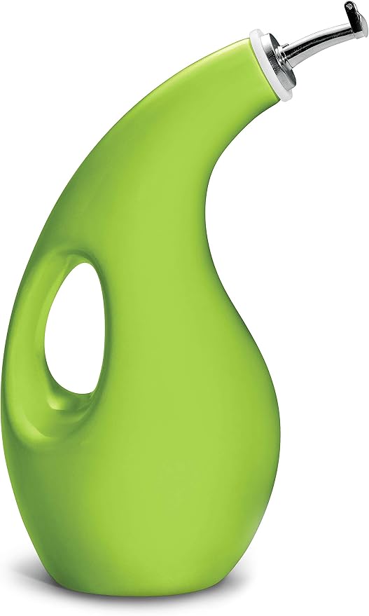 Rachael Ray Solid Glaze Ceramics EVOO Olive Oil Bottle Dispenser by RachaelRayKitchenware