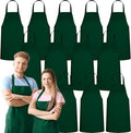 GREEN LIFESTYLE 12 Pack Professional Chef Apron – Grilling Aprons by GreenLifeStyle