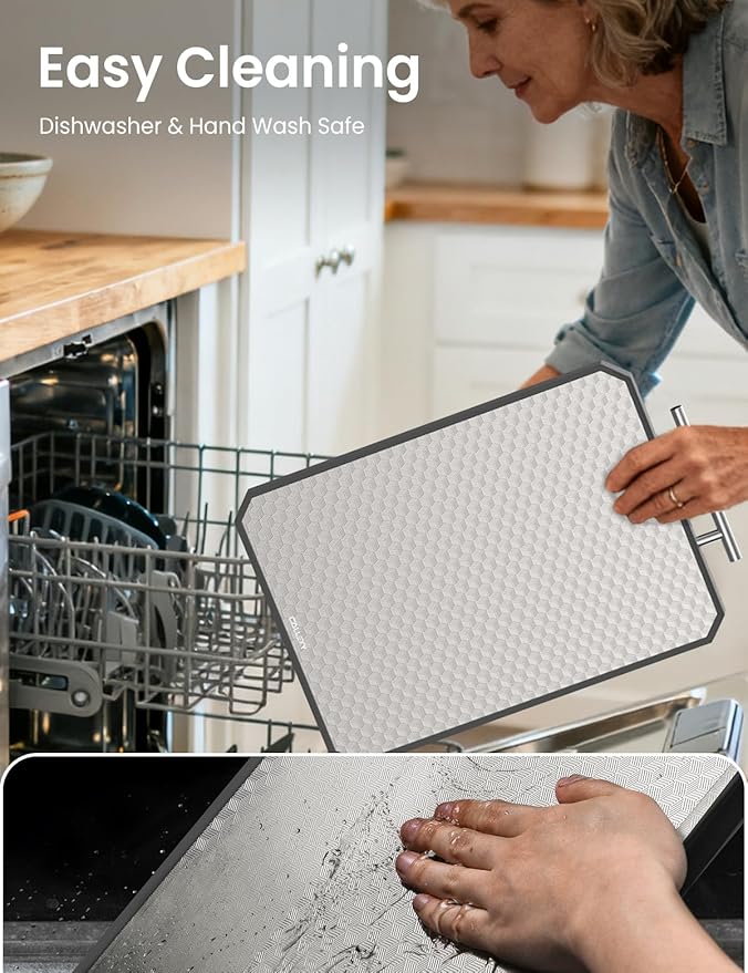 Cutting Board for Kitchen, Non Toxic Titanium Cutting Board, Double-Sided Metal - Image 6