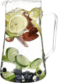 Simax Large Glass Pitcher With Spout, 2.5 Quart Borosilicate Glass Iced Tea by SIMAX