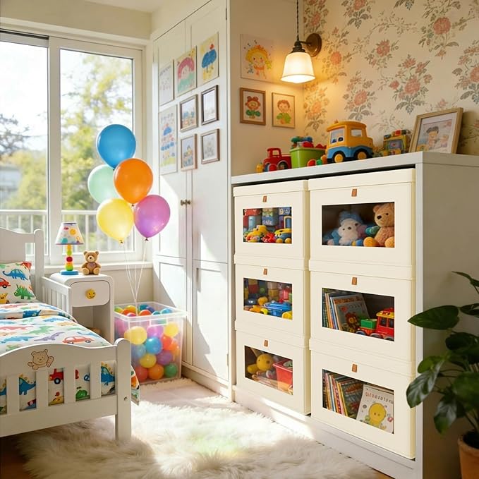 DIMJ Storage Bins with Lids - Image 4