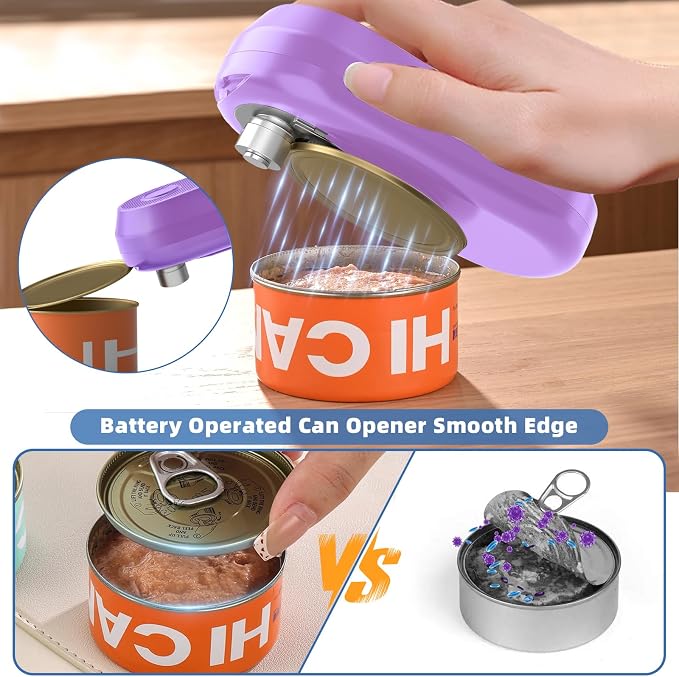 Auto Electric Can Opener, Rechargeable Can Openers - Image 7