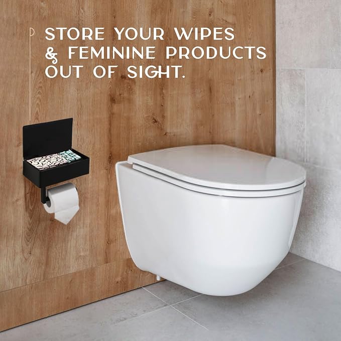 Day Moon™ - Toilet Paper Holder - Modern Roll Holder - Image 7