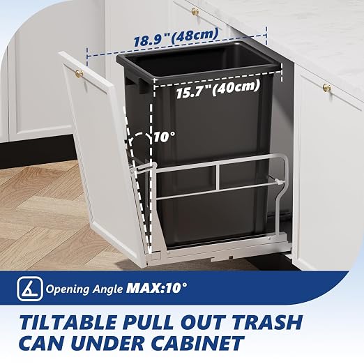 Insputer Pull Out Trash Can Under Cabinet - Image 2