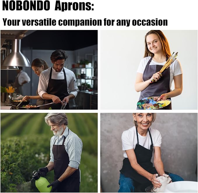 NOBONDO 12 Pack Bib Apron - Image 6