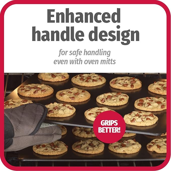GoodCook AirPerfect Non-Stick Air Insulated 16” x 14” Cookie Sheet - Image 4