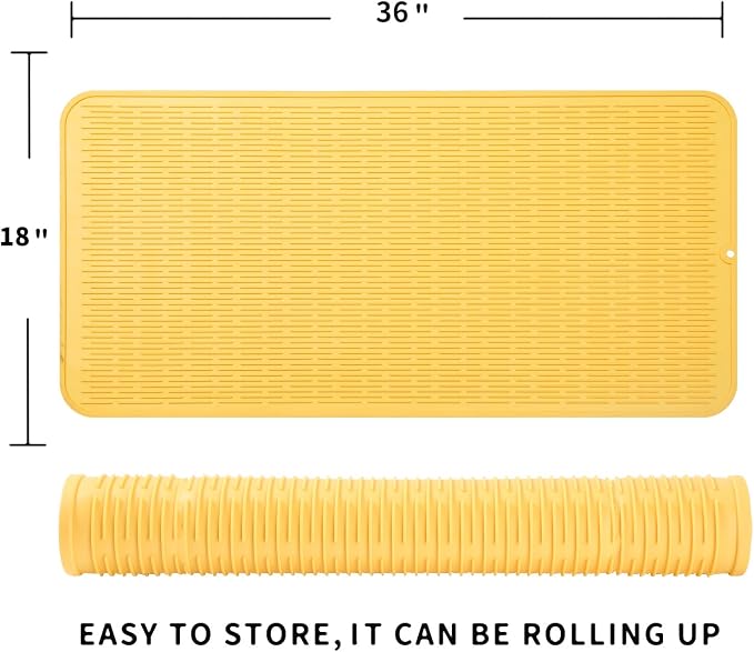 MicoYang Silicone Dish Drying Mat - Image 2